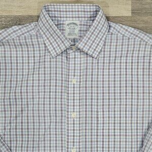 Brooks Brothers Regent Supima Cotton Check Shirt 15-33